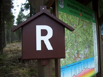 Rennsteig Letterbox  Bild